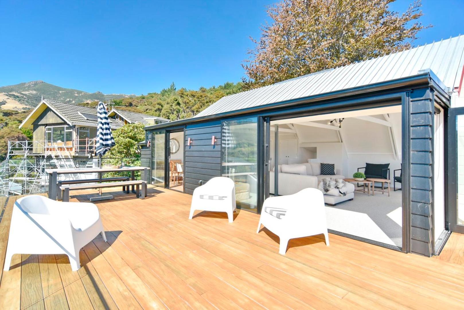 Akaroa Harbour View - Christchurch Holiday Homes エクステリア 写真