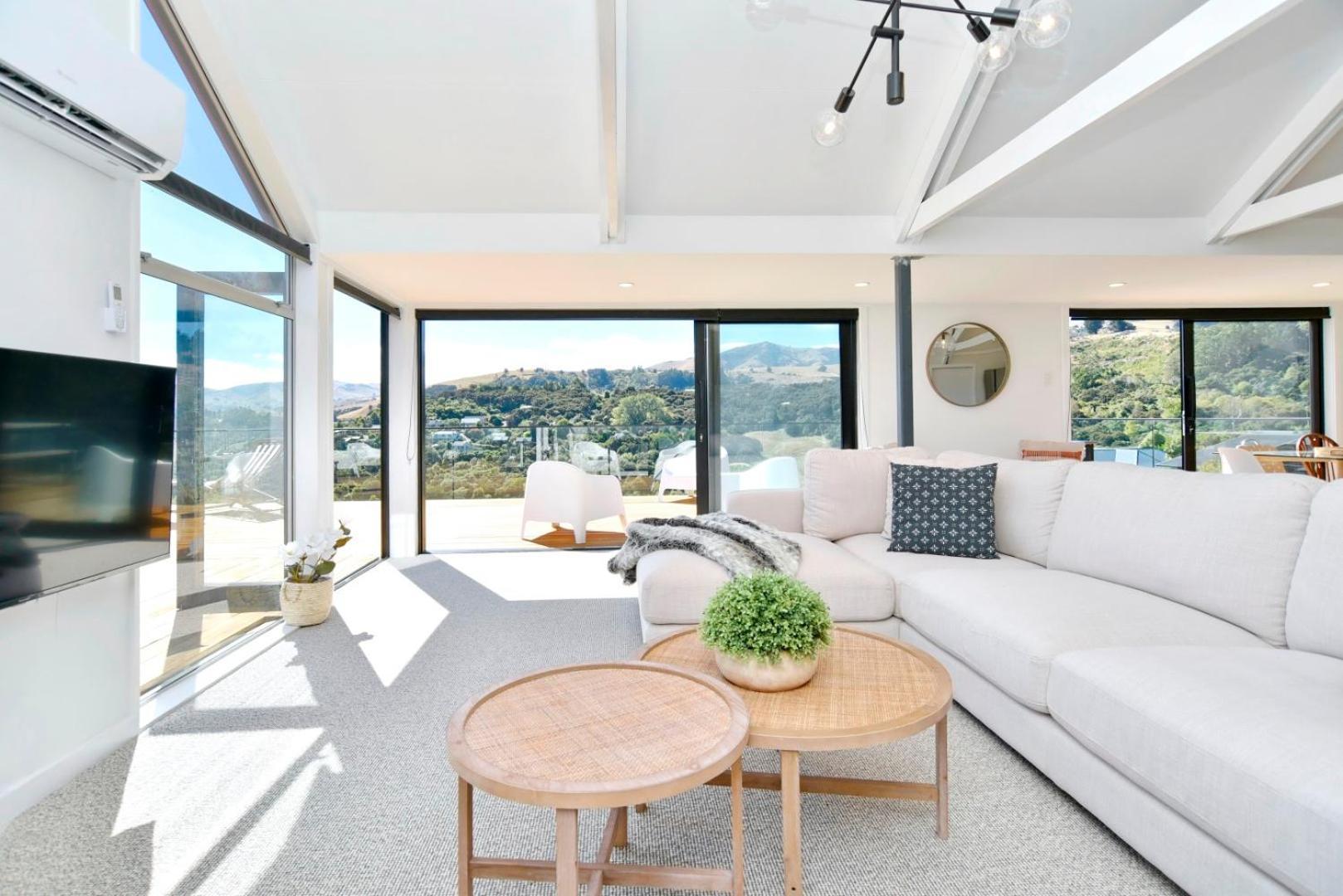 Akaroa Harbour View - Christchurch Holiday Homes エクステリア 写真