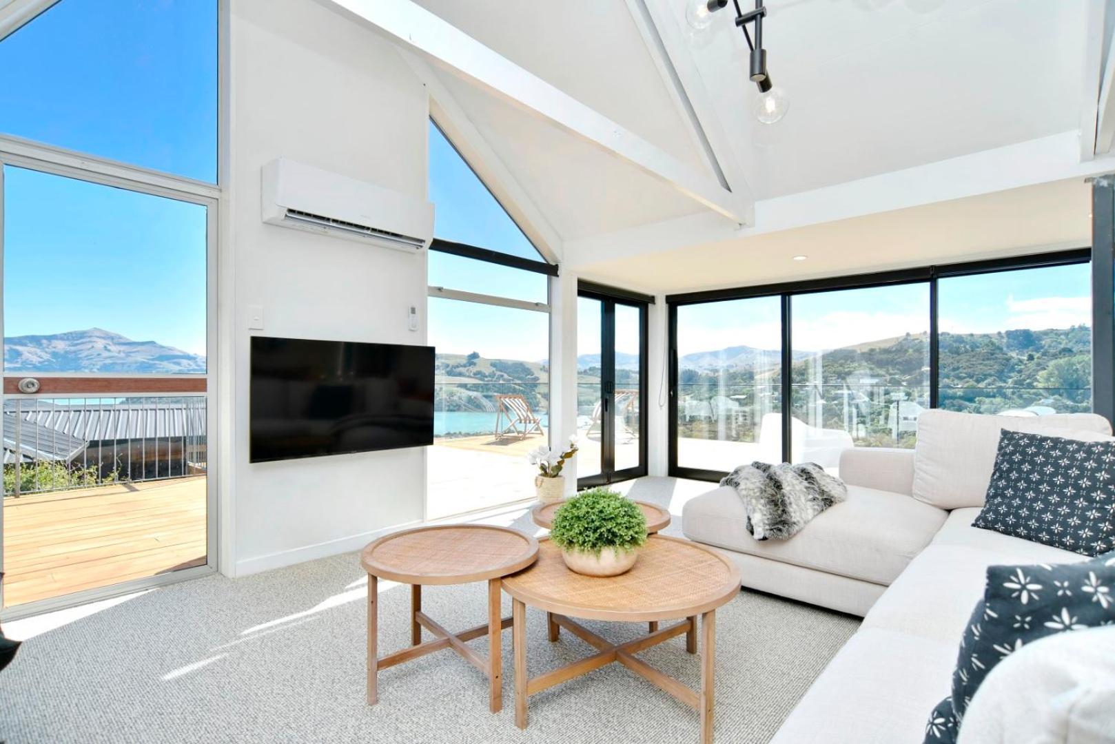 Akaroa Harbour View - Christchurch Holiday Homes エクステリア 写真