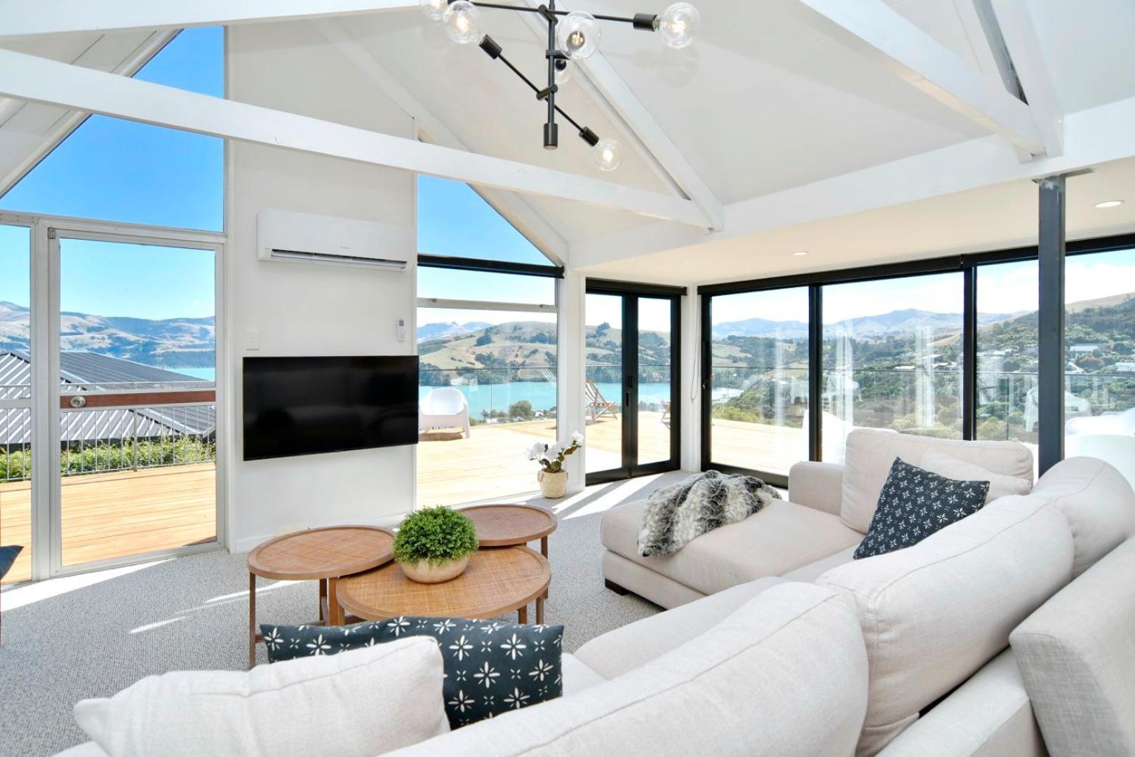 Akaroa Harbour View - Christchurch Holiday Homes エクステリア 写真